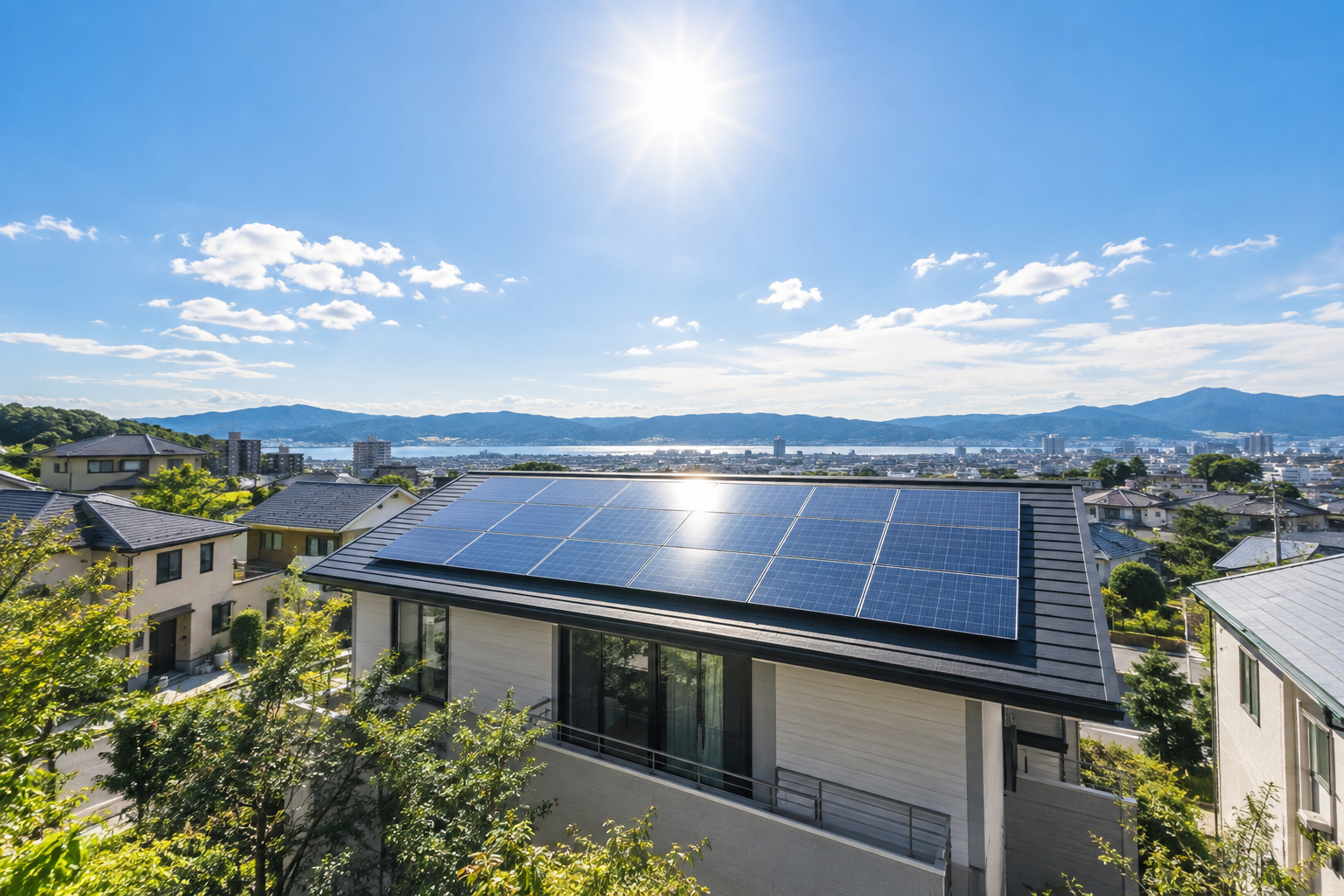 太陽光発電は影で発電量が下がる？樹木・隣家・季節の確認｜千葉県｜千葉県の太陽光・蓄電池相談