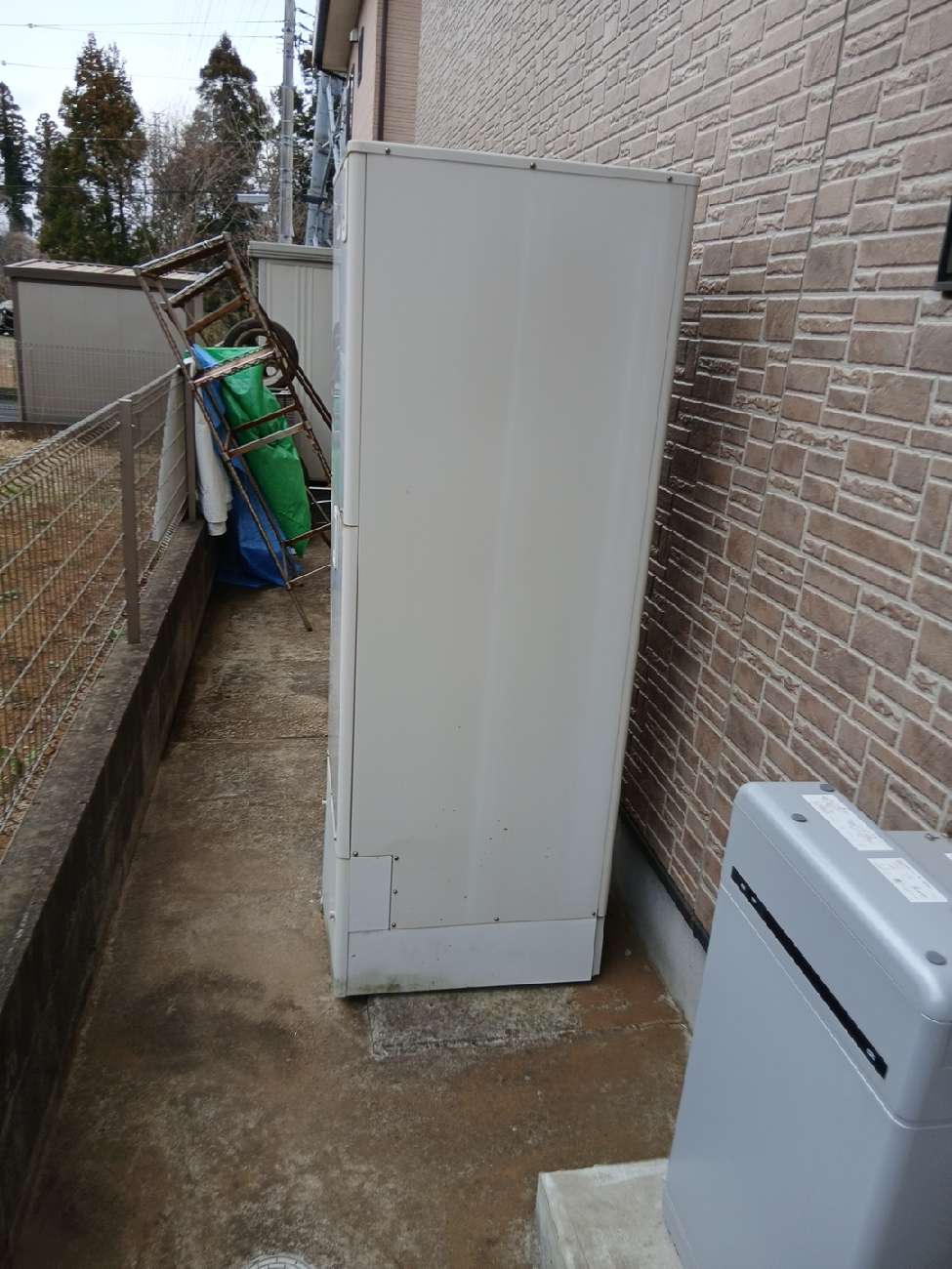 柏市 家庭用蓄電池・エコキュート設置工事|太陽光発電の自家消費率向上の施工写真