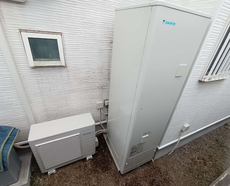 八千代市 オール電化リフォーム工事|エコキュート・IHクッキングヒーター設置の施工写真