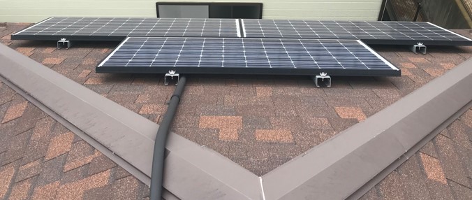 市川市 太陽光発電2.9kW・蓄電池7.4kWh設置工事|コンパクトシステムで電気代削減を実現の施工写真