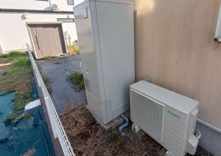 八千代市 オール電化・蓄電池設置工事|IH・エコキュート・蓄電池で電気代削減の施工写真