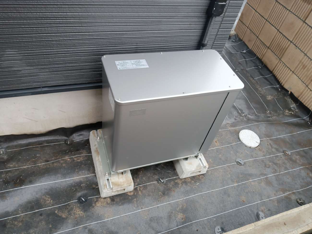 柏市 家庭用蓄電池9.7kWh設置工事|停電対策・災害対策強化の施工写真