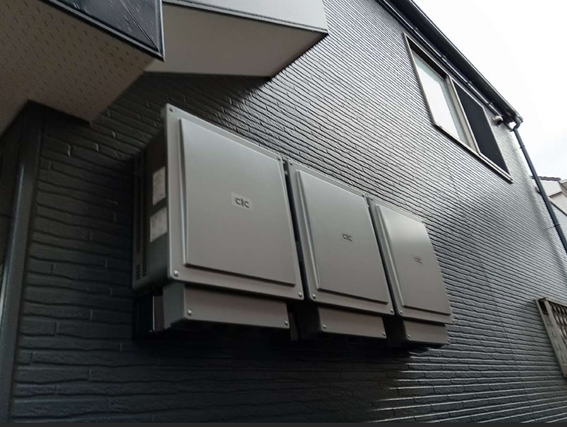白井市 卒FIT向け蓄電池9.8kWh設置工事|売電から自家消費型への切り替えの施工写真