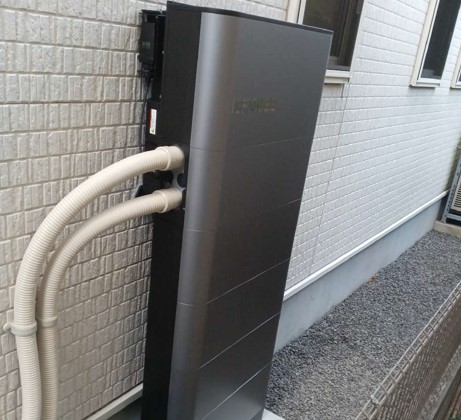 船橋市 家庭用蓄電池13.3kWh設置工事|停電対策・電気代削減を両立の施工写真